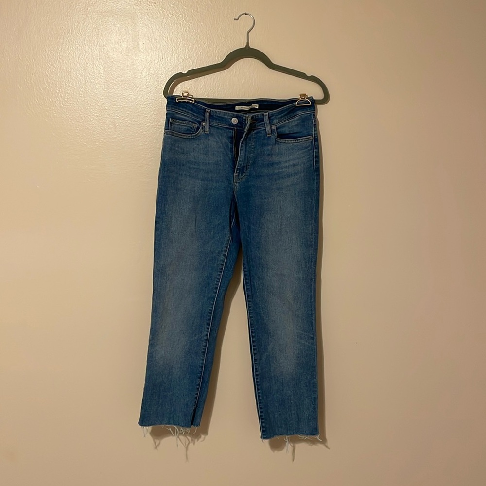 Levi’s 714 straight leg jeans, size 30